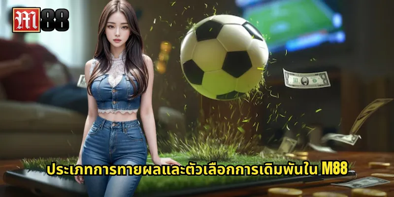 ประเภทการทายผลและตัวเลือกการเดิมพันใน M88